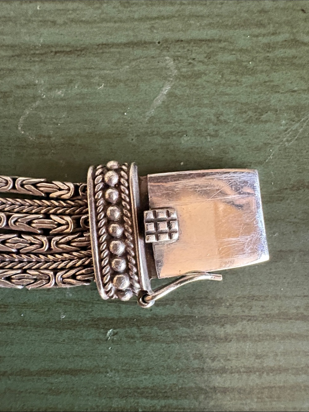 Silpada B1452 Go Gorgeous 6-Strand Sterling Silver Bracelet 64g Retired 925 - Picture 4 of 12